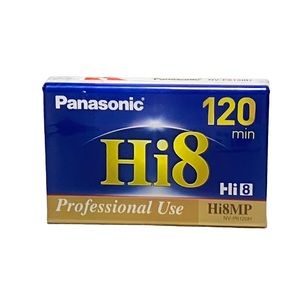 NEW Panasonic Hi8 Professional Use 120 Mins Tape